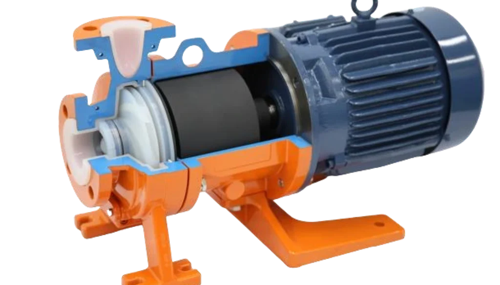 Lined Pump Internals