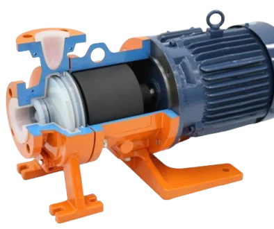 Lined Pump Internals