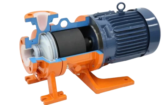 Lined Pump Internals